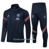 Chaqueta De Entrenamiento Trajes Paris Saint-Germain 2022-23 Azul - Niño